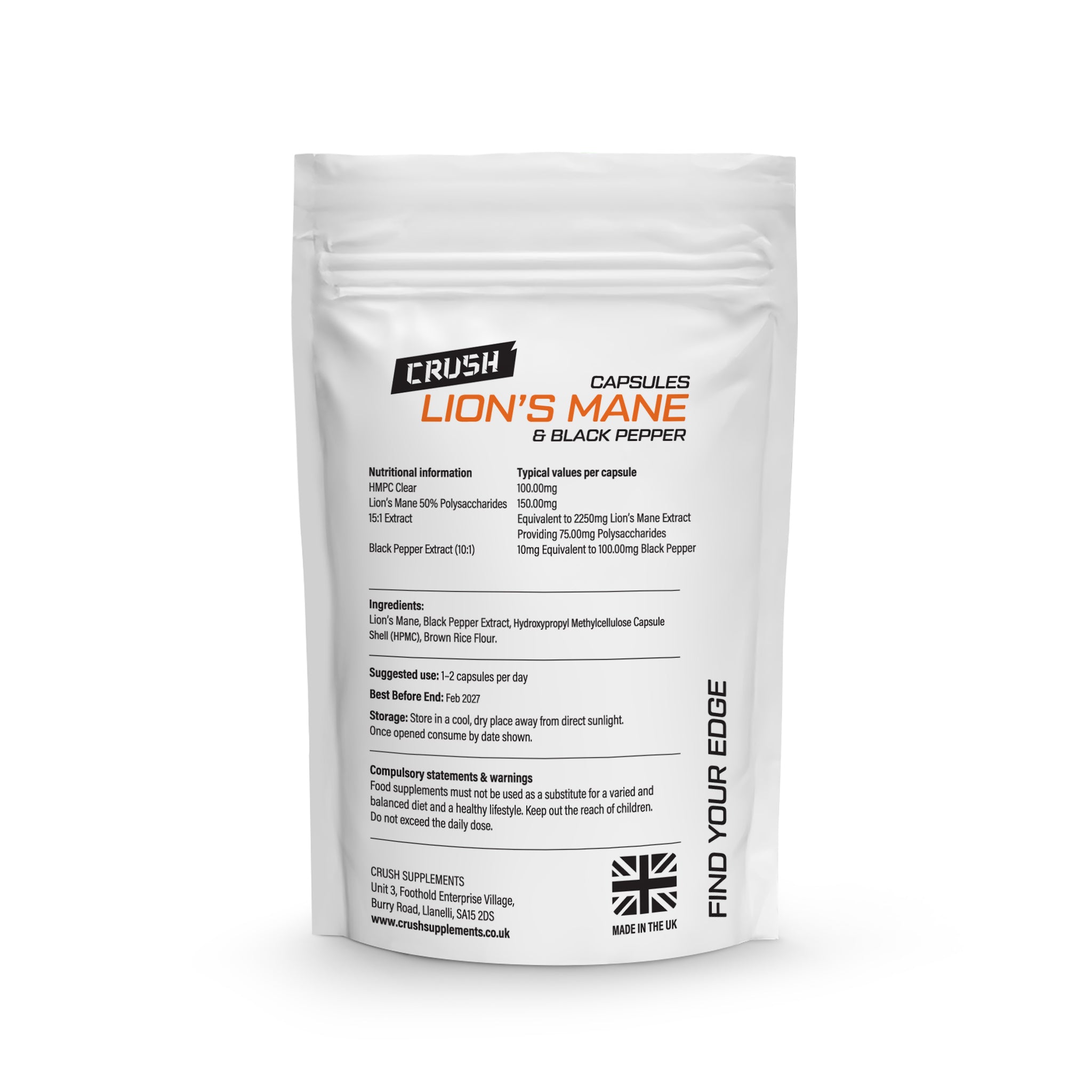 Build a Bundle: 2 Supplements + FREE Crush Shaker
